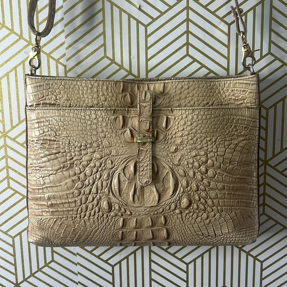 Brahmin Handbags - BRAHMIN Crème Crossbody Bag with Adjustable Strap
